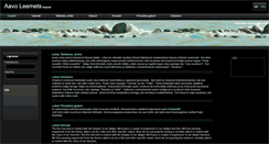 Desktop Screenshot of aavoleemets.com
